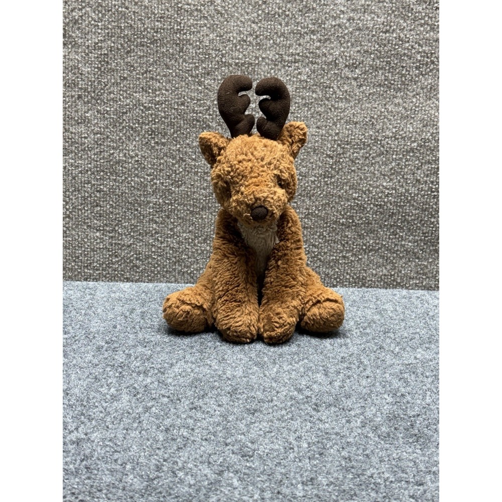 Jellycat Remi Reindeer Medium Plush Stuffed Animal Toy Retired Collectible Brown